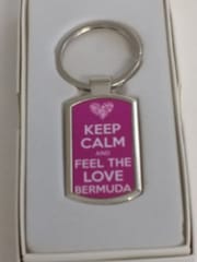 Keep Calm And Feel The Love Bermuda (Pink)