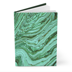 Emerald Hues Notebook