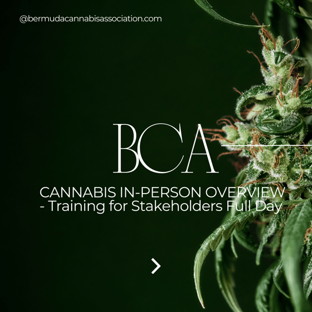 CANNABIS IN-PERSON OVERVIEW - Training for Stakeholders Full Day