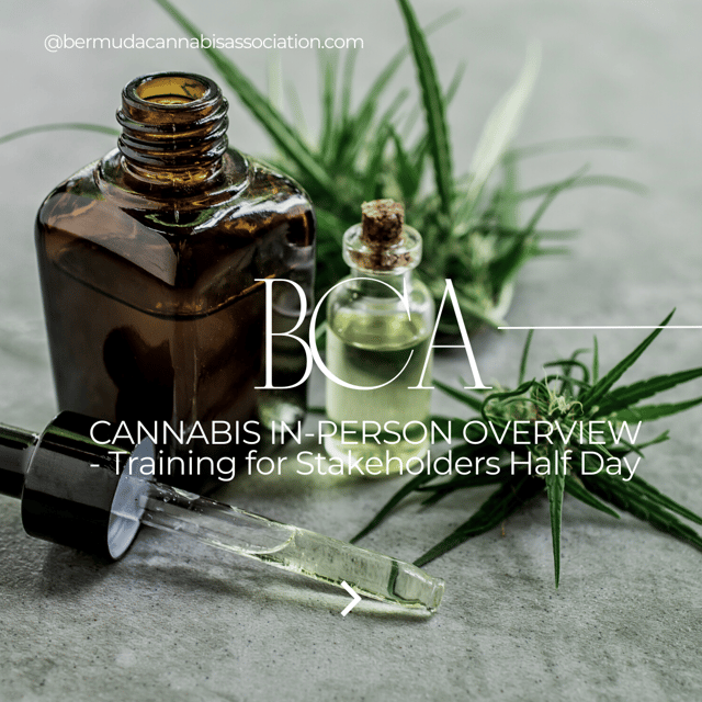 CANNABIS IN-PERSON OVERVIEW - Training for Stakeholders Half Day