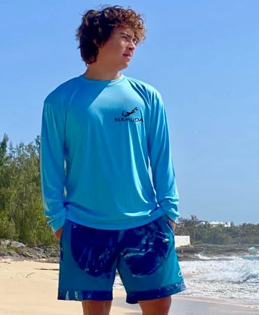 Bermuda Blue Shield UPF50+ T-shirt