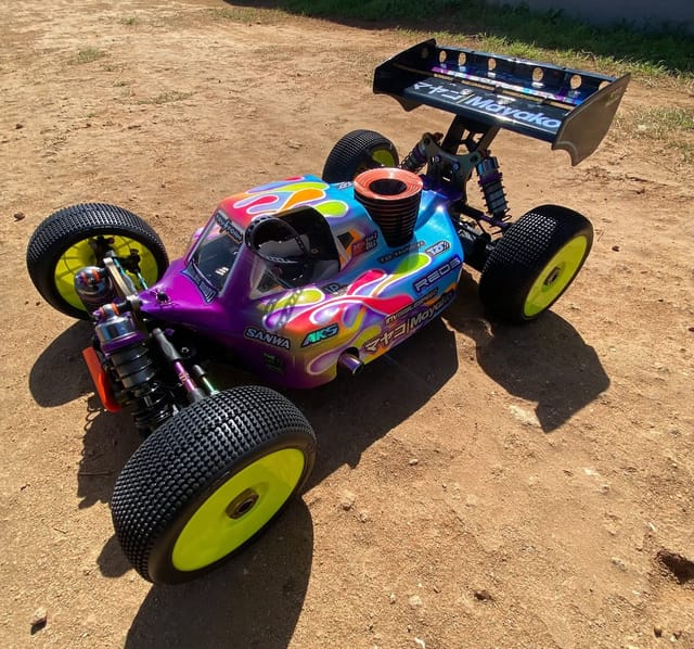 RC Car body Air brushing