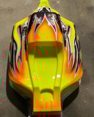 RC Car body Air brushing