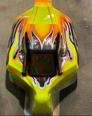 RC Car body Air brushing