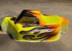 RC Car body Air brushing