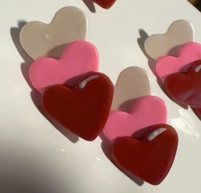 Triple Heart Stacked