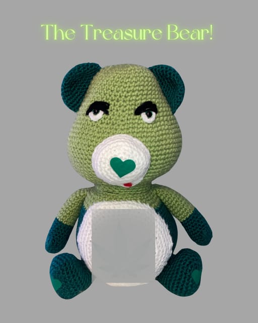 The Treasure Bear - MJ - Made to Order