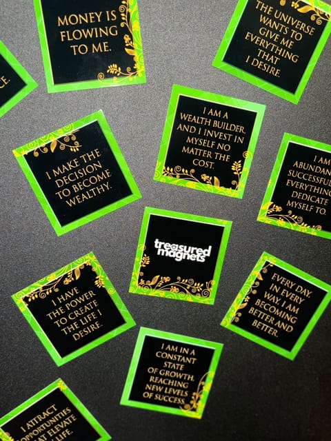 WealthBuilder Affirmation Magnets