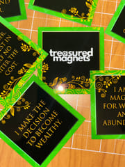 WealthBuilder Affirmation Magnets