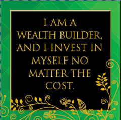 WealthBuilder Affirmation Magnets