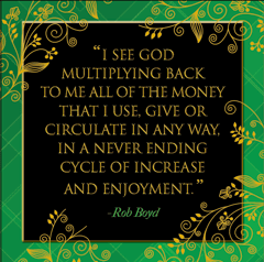 The Special "Rob Boyd" Wealth Affirmation Magnet