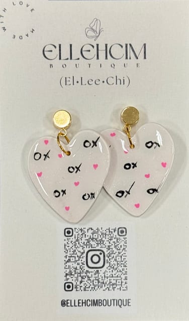 Heart XO Earrings