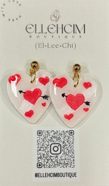 Cupid’s Heart Earrings