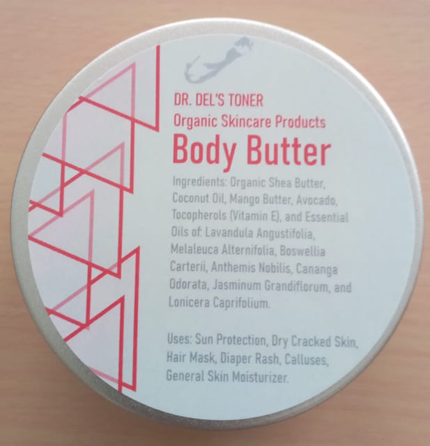 Dr. Del's Moisturizing Body Butter Rose Gold