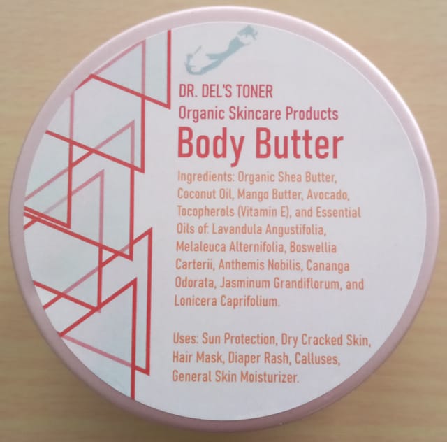 Dr. Del's Toner Moisturizing Body Butter Gold