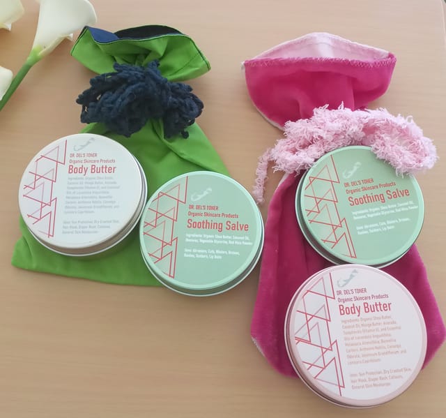 Dr. Del's Body & Salve Gift Set