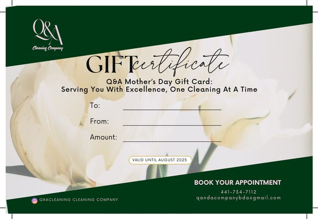 Mother's Day Gift Certificate