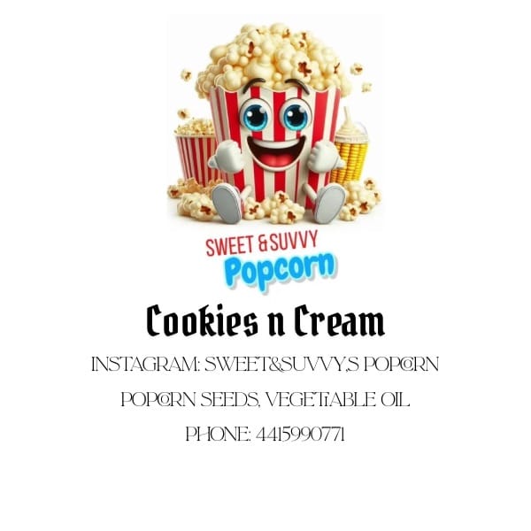 Cookies N Cream Popcorn