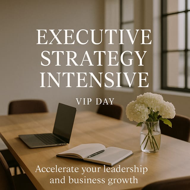Executive Strategy Intensive (VIP Day)