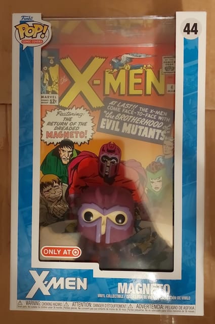 Marvel X-men Magneto Funko and book set