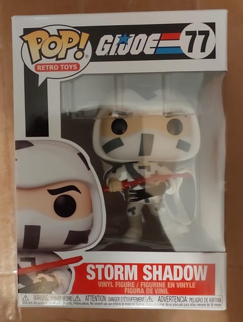 GI-Joe Storm Shadow Funko Pop