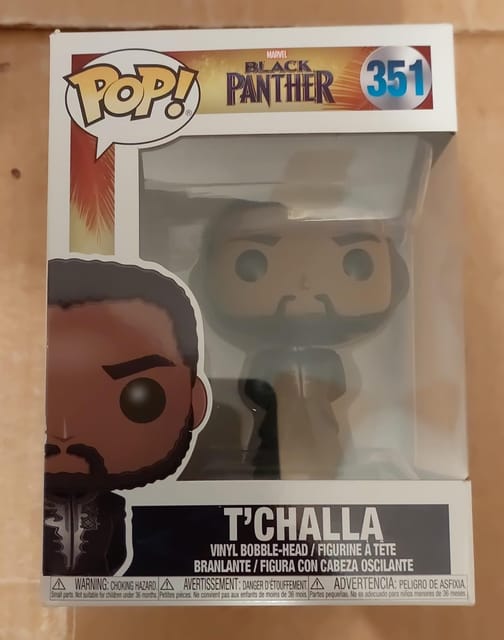 Black Panther T'challa Funko Pop