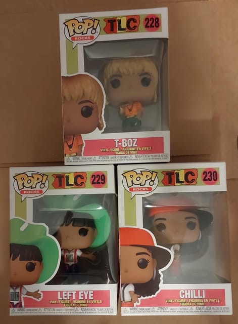 Music- TLC Set (all 3) Funko Pops Collector’s Set