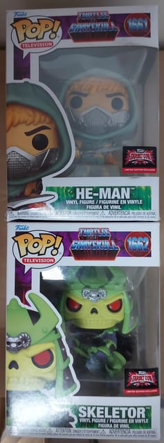He-Man & Skeletor Funko Pop Set (2)