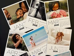 2026 Custom Photo Calendar Magnet Set
