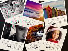 2026 Custom Photo Calendar Magnet Set