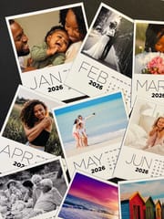 2026 Custom Photo Calendar Magnet Set