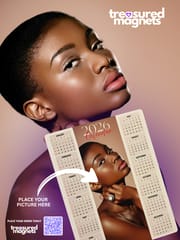 Iconic 2026 Photo Calendar Magnet