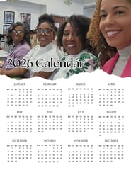 2026 Precious Photo Calendar Magnet