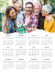 2026 Precious Photo Calendar Magnet