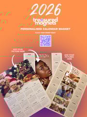 2026 Precious Photo Calendar Magnet