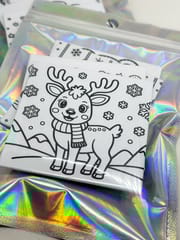Dry Erase Holiday Coloring Magnets