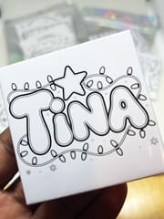 Dry Erase Holiday Coloring Magnets