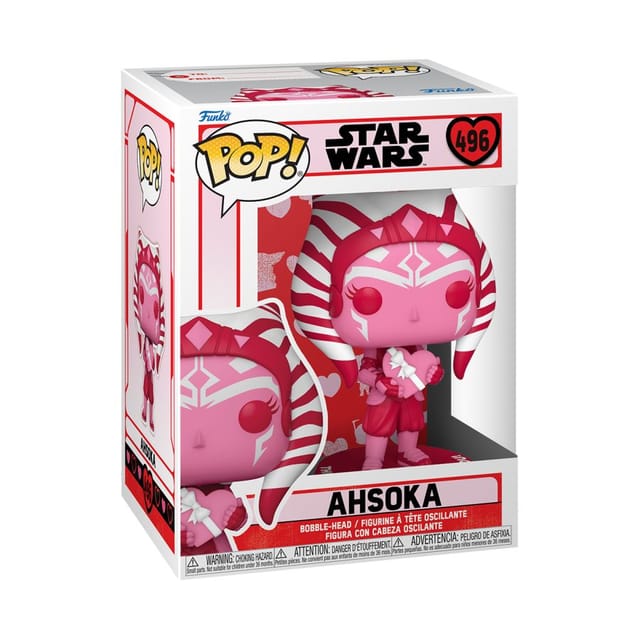 Ahsoka Valentines Day Pink Pop #496
