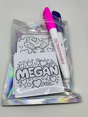Valentines Dry Erase Coloring Magnets