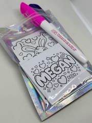 Valentines Dry Erase Coloring Magnets