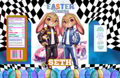 Customized Easter Bunny Bag