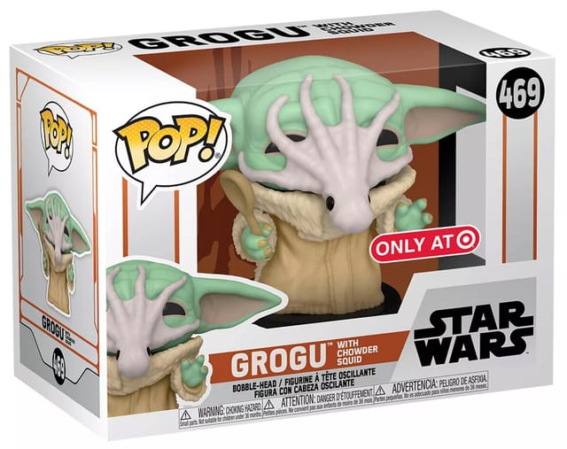 Star Wars Grogu Squid 469
