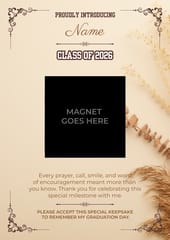 Graduation Keepsake Magnet