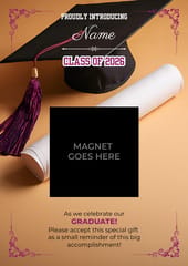 Graduation Keepsake Magnet