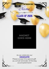 Graduation Keepsake Magnet